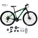 Ver imagem 1 de Bicicleta Aro 29 Gta Start Kit 2x9 Gta Sunrun Freio Disco K7 11/36 Pedivela 24/38d Garfo com Trava