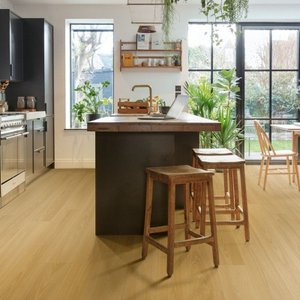 Piso Laminado Quick Step Smart Carvalho Biscoito Marrom Qssm5794 Cx 2,51m²