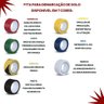 Fita Demarcação de Solo 50mm X 30m Preta Adere - 3