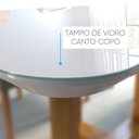 Ver imagem 4 de Conjunto Sala de Jantar Mesa Lisy 6 Cadeiras em Veludo Móveis Mundial