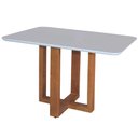 Ver imagem 3 de Conjunto Sala de Jantar Mesa Lisy 6 Cadeiras em Veludo Móveis Mundial