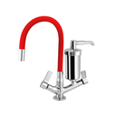 Ver imagem 1 de Torneira Gourmet Cozinha Lx Filtro Bancada Vermelho Silicone