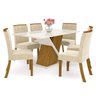 Conjunto Sala de Jantar 6 Cadeiras Mayara Espresso Móveis - 2