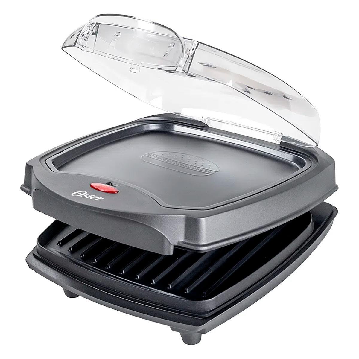 Grill Burger Oster 2 em 1 Ogrl500 Inox com Estufa 127v - 4