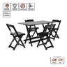 Kit 4 Conjuntos Mesa Bar 1.20 X 70 C/ 4 Cadeiras P/ Bar - 9
