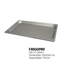 Ver imagem 2 de Cuba Gastronômica de Inox GN 1/1 de 20 mm FrigoPro