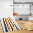Ver imagem 5 de Assadeira Francesa Walfos 100% com 4 Sulcos, Bandeja de Aço Carbono