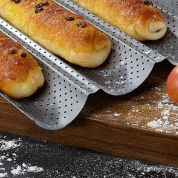 Assadeira Francesa Walfos 100% com 4 Sulcos, Bandeja de Aço Carbono - 2