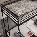 Ver imagem 3 de Beliche Casal + Solteiro em Ferro Nice:preto