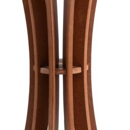 Mesa de Canto Cálice 50cm Ø X 60cm de Altura - Branco - 3