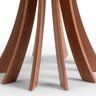 Mesa de Canto Cálice 50cm Ø X 60cm de Altura - Branco - 4