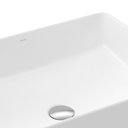 Ver imagem 2 de Cuba de Apoio Docol 48x38 1668126 Retangular Branca Esmaltada