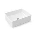 Ver imagem 1 de Cuba de Apoio Docol 48x38 1668126 Retangular Branca Esmaltada