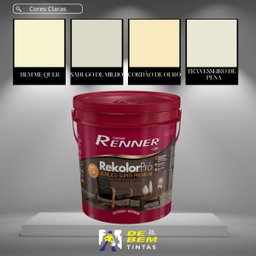 Rekolor Pro Base Pastel Fosco 16l | Renner Bases - 3