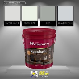 Rekolor Pro Base Pastel Fosco 16l | Renner Bases - 8