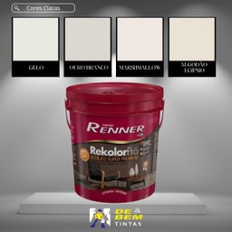 Rekolor Pro Base Pastel Fosco 16l | Renner Bases - 7