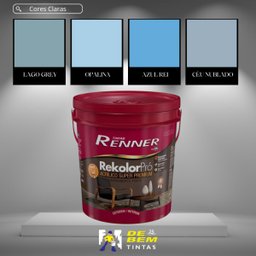 Rekolor Pro Base Pastel Fosco 16l | Renner Bases - 4