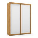 Ver imagem 2 de Dormitório Tutto New 2 Portas, Cômoda 1 Porta e Berço Branco Soft/Freijó - Matic Móveis