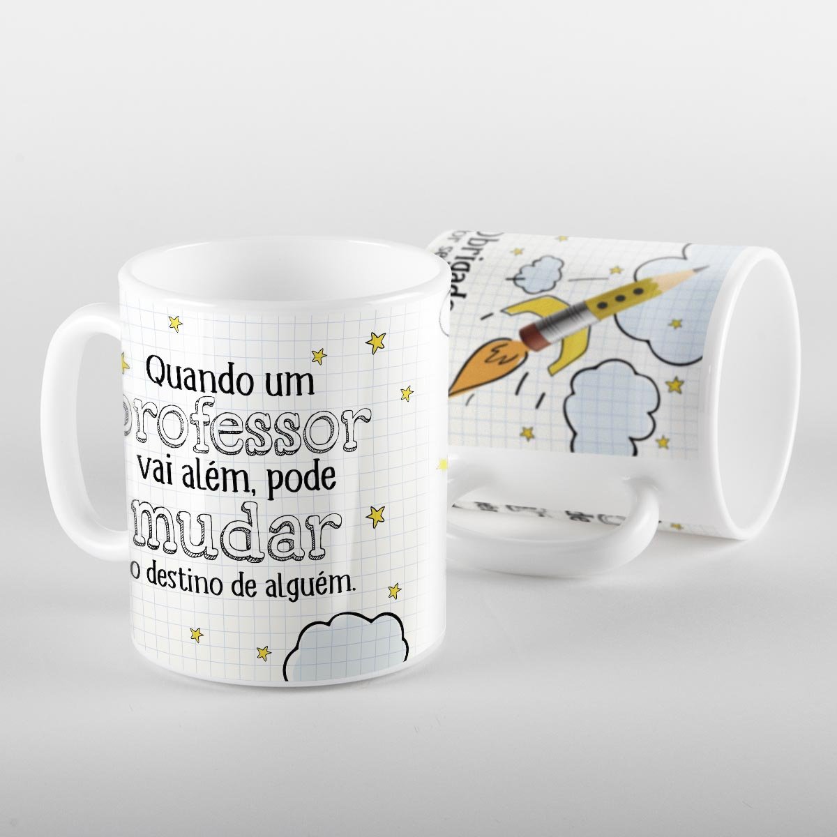 Caneca professores presente obrigado por ser meu professor