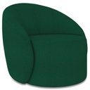 Ver imagem 6 de Sofá 2 Lugares 140cm Wendi e Poltrona Steve Boucle Verde I01 - Mpozenato