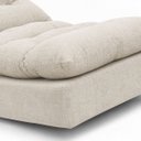 Ver imagem 6 de Kit 2 Poltronas Leve Balanço Linho Premium Easy Clean Luxo Balance para Sala Quarto Conforto