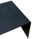 Ver imagem 6 de Mesa de Centro Estilo Industrial com Chapa de Ferro Maciça - Cor Preta