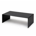 Ver imagem 2 de Mesa de Centro Estilo Industrial com Chapa de Ferro Maciça - Cor Preta