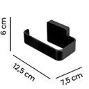 Ver imagem 5 de Porta-Papel Higiênico Linha Suspensa Black 3M - 3007 - Arthi