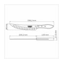 Ver imagem 3 de Faca para Carne Butcher Tramontina com Lâmina em Aço Inox e Cabo em Madeira Tratada Polywood