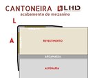Ver imagem 4 de Perfil Cantoneira Aço Inox - Preto Escovado - 20 X 20 X 2000 Mm