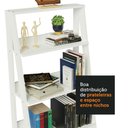 Ver imagem 7 de Estante Escada para Livros com 4 Prateleiras Madesa
