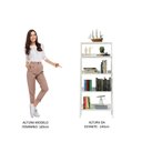Ver imagem 6 de Estante Escada para Livros com 4 Prateleiras Madesa