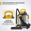 Ver imagem 6 de Aspirador de Pó e Água Vertical Mondial Apt-02-20L-I 1600W 20L com Sopro Preto-Inox