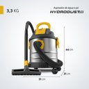 Ver imagem 4 de Aspirador de Pó e Água Vertical Mondial Apt-02-20L-I 1600W 20L com Sopro Preto-Inox