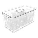 Ver imagem 1 de Cesto Organizador com 3 Cestos 6l Cristal Dry - Brinox