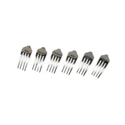 Kit 6 Plaquinhas Identificadoras Marcadores de Queijos Inox - 2