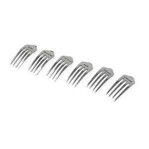Kit 6 Plaquinhas Identificadoras Marcadores de Queijos Inox