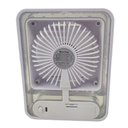 Ver imagem 1 de Ventilador Umidificador Agua de Mesa Touch 3 Velocidades Led Usb Estudos Casa Trabalho Verao Calor