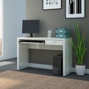 Ver imagem 1 de Mesa para Computador Tc122 Dalla Costa 1 Gaveta 120cm Off White