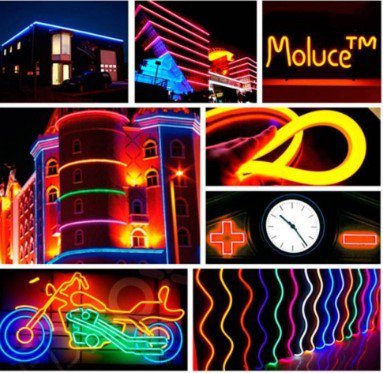 Mangueira Neon 12v - 5 metros - Painel Neon - Corte 2,5cm 6 x12mm Vitrine - Cor: Roxo - 5
