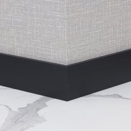 Rodape Preto Pvc 240x15 Cm 10 Peças - 5