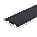 Ver imagem 4 de Rodape Preto Pvc 240x15 Cm 10 Peças