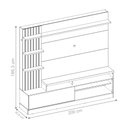 Ver imagem 2 de Home para Tv Mackay Freijó / Cinza