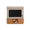 Ver imagem 2 de Home Theater Jural Mdp/mdf Tv até 75 Portas de Correr Canela/offwhite G77 - Gran Belo