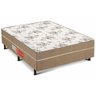 Cama Box Conjugado Casal: Colchão Ortopédico UniPremium Class Clean (138x188x40) Polar - 1