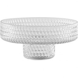 Centro de Mesa em Vidro Texturizado Mart Collection - Unidade Baixo - 1