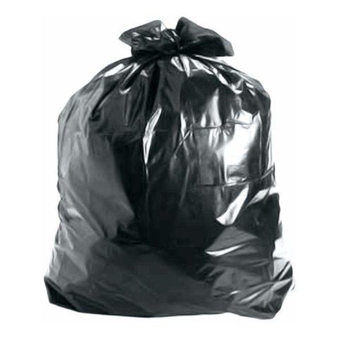 Saco de Lixo Super Reforçado Preto 50 Litros com 50 Unidade Cor:preto