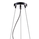 Ver imagem 1 de P - Pendente / Plafon Soho Cromado Transp e Ambar (d)50cm (a)28cm 6xg9 150w - Pd001am