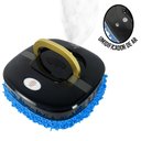 Ver imagem 5 de Robo Passa Pano MOP Umidificador Inteligente Luz Ultravioleta Chao Limpeza Piso Azulejo Pano Umido