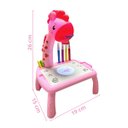 Ver imagem 2 de Mesa Projetora Infantil Desenho e Diversão Educativa Rosa